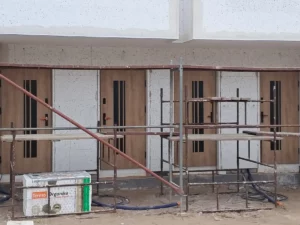 Wstawienie drzwi zewnętrznych