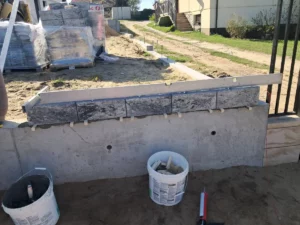 Fundamenty ogrodzenia Mieszkania Bezczynszowe w Mrozach