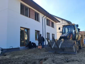 Wykończenie Elewacji Mieszkania Bezczynszowe w Mrozach