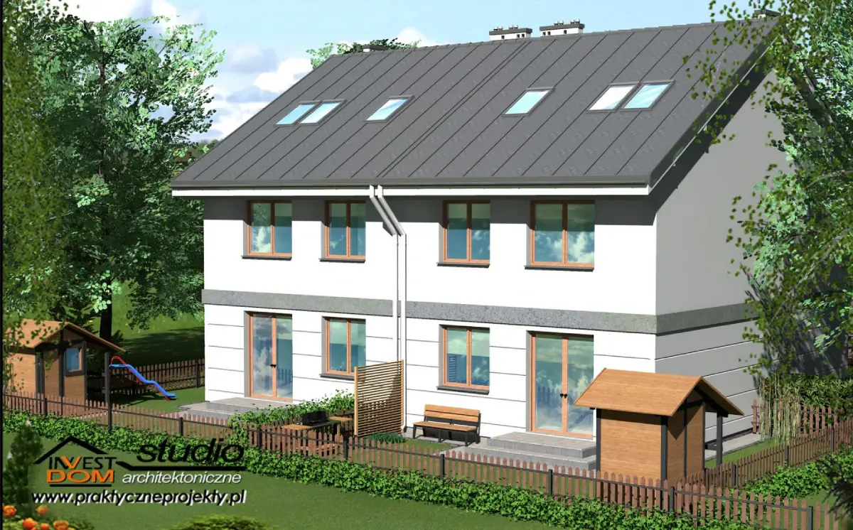 Mieszkania w Mrozach ogród